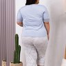 comprar pijama calca capri pantacurt regata plus size fofuxa pijamas promocao online microfibra liganete renda estampado verao 3193 ae costas