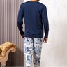 comprar pijama microfibra flanelado quentinho inverno fofuxa pijamas longo masculino costa 3166