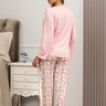 comprar pijama quentinho malha fria geladinho feminino fofuxa pijamas online microfibra liganete 3401 bp costas