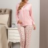 comprar pijama quentinho malha fria geladinho feminino fofuxa pijamas online microfibra liganete 3401 bp pose