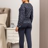 comprar pijama quentinho longo inverno adulto malha fria geladinho feminino fofuxa pijamas promocao online microfibra liganete 3448 lv costas