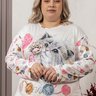 comprar pijama longo inverno plus size adulto feminino quentinho confortavel fofuxa pijamas promocao online microfibra liganete 3501 gl perto