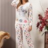 comprar pijama flanelado termico estampado longo calca bichinho fofuxa pijamas promocao online microfibra liganete inverno 3499 gl frente