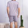 comprar pijama masculino microfibra online liganete fofuxa verao curto costa 3039