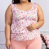 comprar pijama bermuda regata plus size fofuxa pijamas promocao online microfibra liganete renda estampado verao 3194 da perto