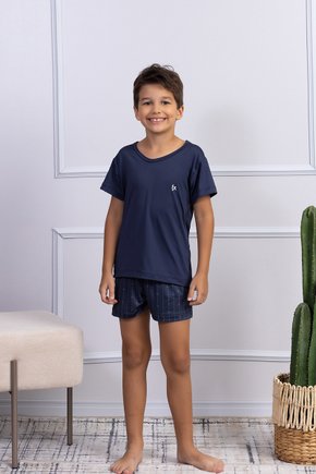 comprar pijama curto shorts infantil juvenil malha fria geladinho menino masculino fofuxa online microfibra liganete verao frente