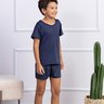 comprar pijama shorts infantil juvenil malha fria geladinho menino masculino fofuxa online microfibra liganete verao lado