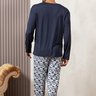 comprar pijama longo inverno masculino quentinho adulto confortavel fofuxa pijamas promocao online microfibra liganete 3522 pu costas