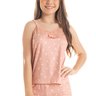 06 pijama feminino baby doll microfibra alcinha reguladora laranja coracao
