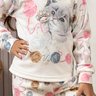comprar pijama longo plush inverno infantil menina feminino quentinho confortavel fofuxa 4350 4351 gl perto