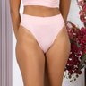 Calcinha Tanga Poliamida Cós Largo Feminina Rose