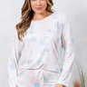 05 pijama longo microfibra feminino slim listra off white