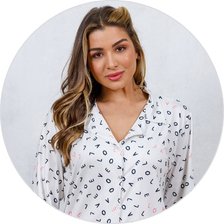 04 pijama longo americano microfibra botao love off