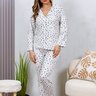 07 pijama longo americano microfibra botao love off