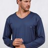 comprar online pijama longo microfibra inverno masculino leve