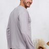 comprar online pijama longo microfibra inverno masculino leve meio