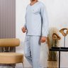comprar pijama classicoazul masculino inverno longo