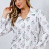 07 pijama longo microfibra termico flanelado botao off estampa boneco de neve