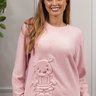 02 pijama longo plush botone feminino rosa inverno urso