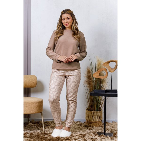 comprar online pijama fofuxa inverno feminino plush frente