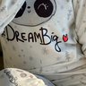 21 pijama longo plush boucle feminino longo estampado panda off