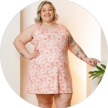 03 camisola curta plus size regata verao soltinha microfibra salmao flor