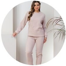 descritivo pijama plush boucle feminino inverno bordado urso 3