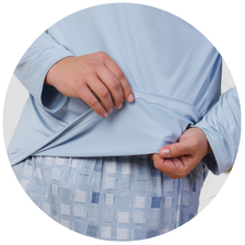 descritivo pijama longo masculino termico microfibra flanelado plus size azul 3